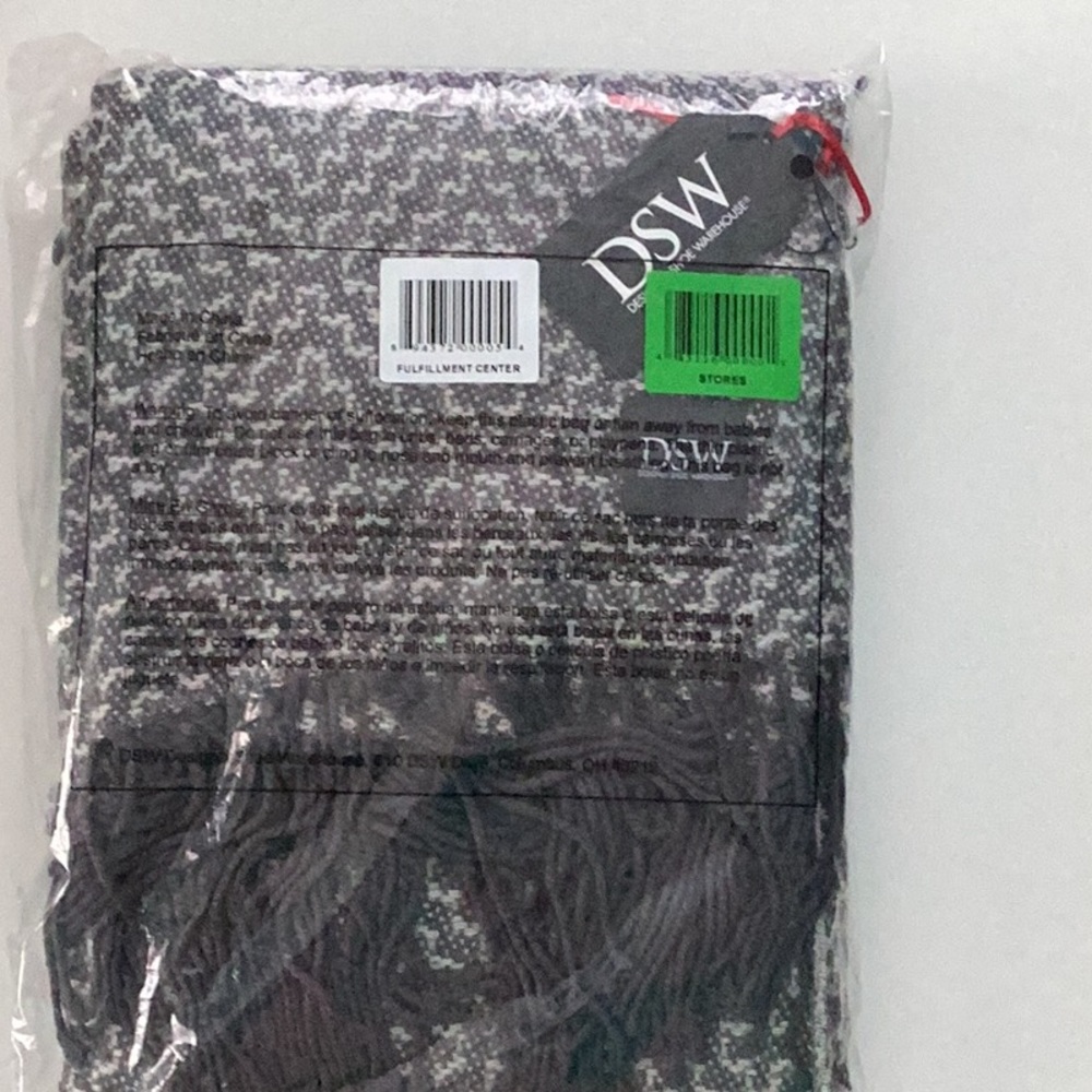Gray Woven Throw Blanket